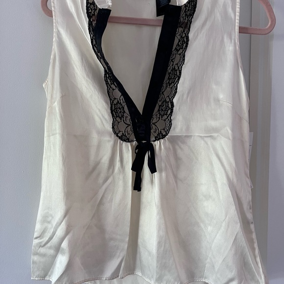 CITYUNLTD. Silk Lace Cami size 4 NWT - Picture 5 of 7